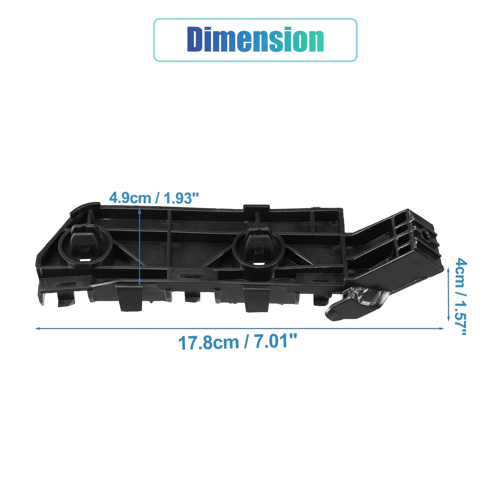 Left Front Bumper Bracket for Honda CR-V (2007–2011) NO.71198-SWA-0