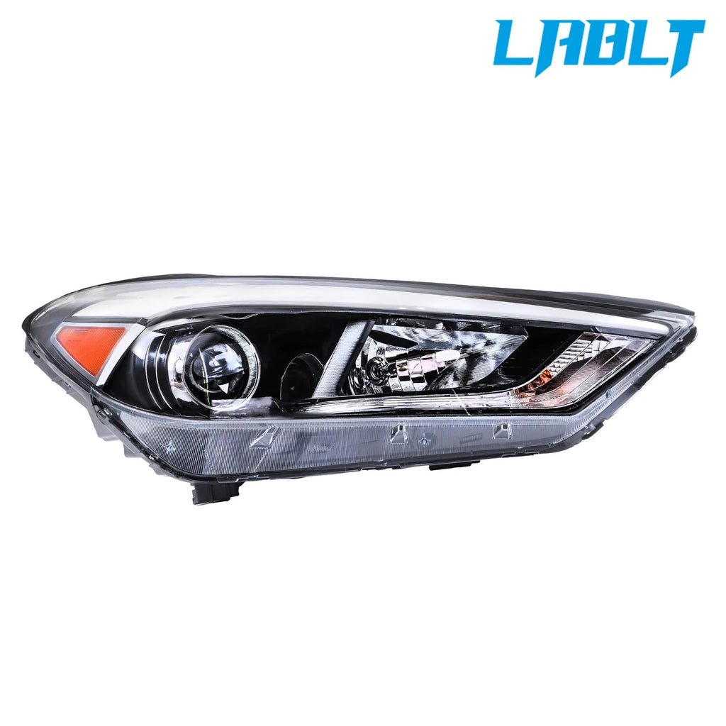 Right Headlight Halogen W/O LED Parking Light for Hyundai Tucson (2016–2018)