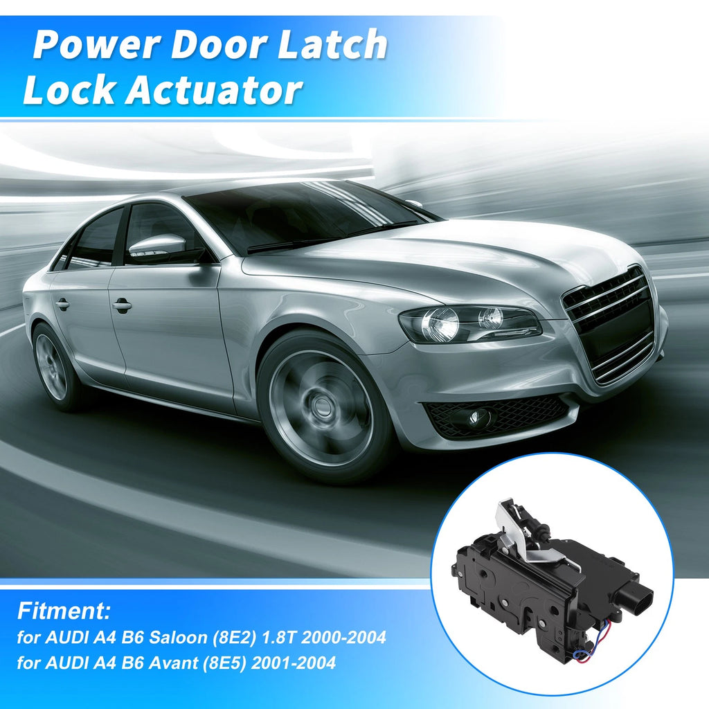 Rear Right Power Door Lock Actuator Replacement for Audi A4 B6 (2002–2008)