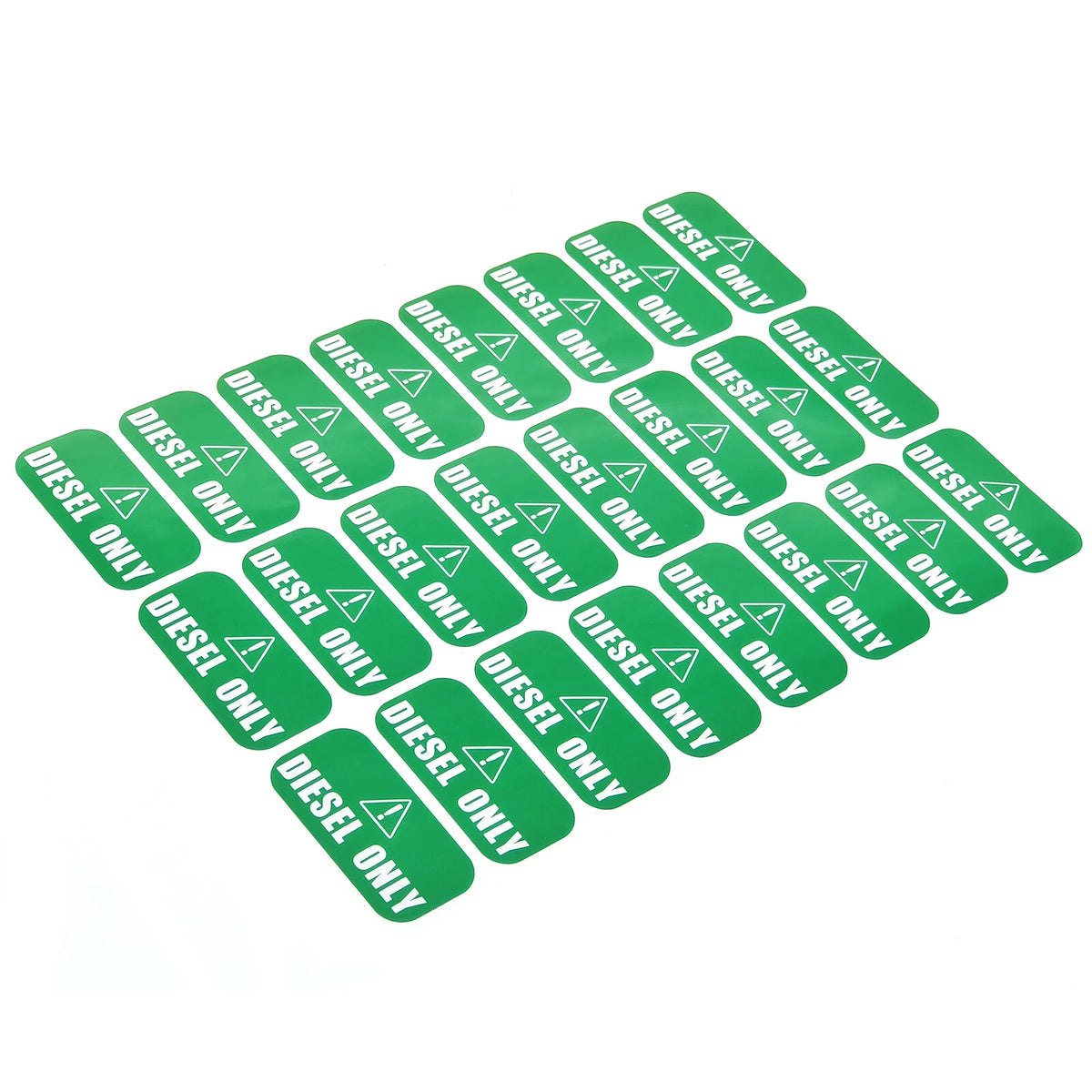 Diesel Only Sticker for Truck (1" X 2")