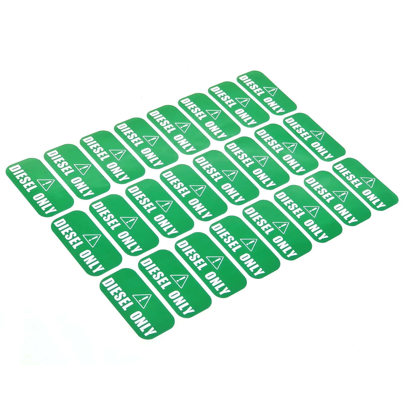 Diesel Only Sticker for Truck (1" X 2")