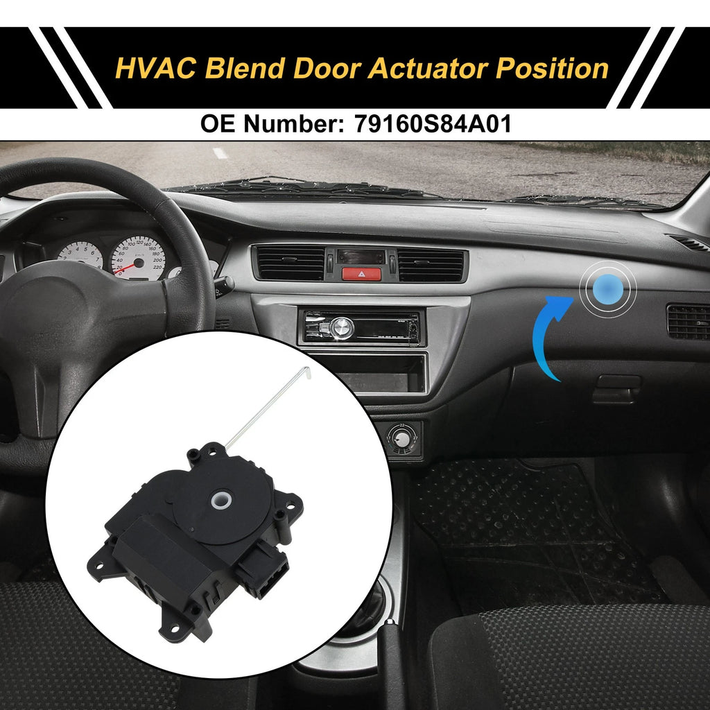 HVAC Heater Blend Door Actuator Replacement for Honda Accord (2001–2007)