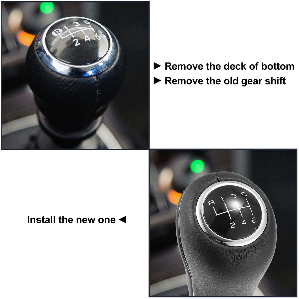 Manual Gear Stick Shift Knob Replacement for Mercedes-Benz C Class (2001–2007)
