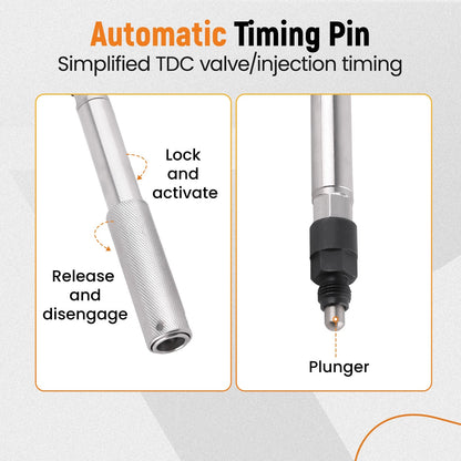 Timing Pin Injector Height Tool Kit for Cat 3406E C-15 C-16 (Steel)