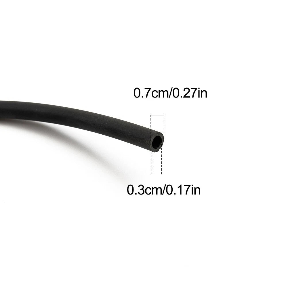 Washer Nozzles for Auto Windshield Jet Hose (Black Plastic)