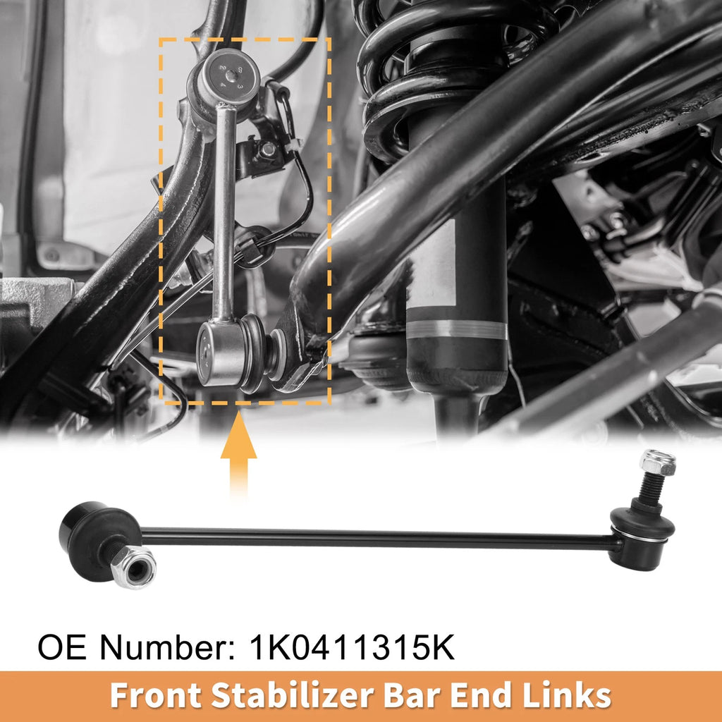 2pcs Front Stabiliser Sway Bar Link Replacement for Volkswagen Tiguan (2009–2012)