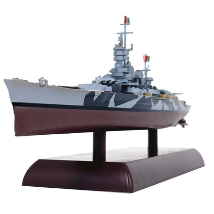 1/1000 Scale Diecast Alloy Italian Battleship Roma Model Display