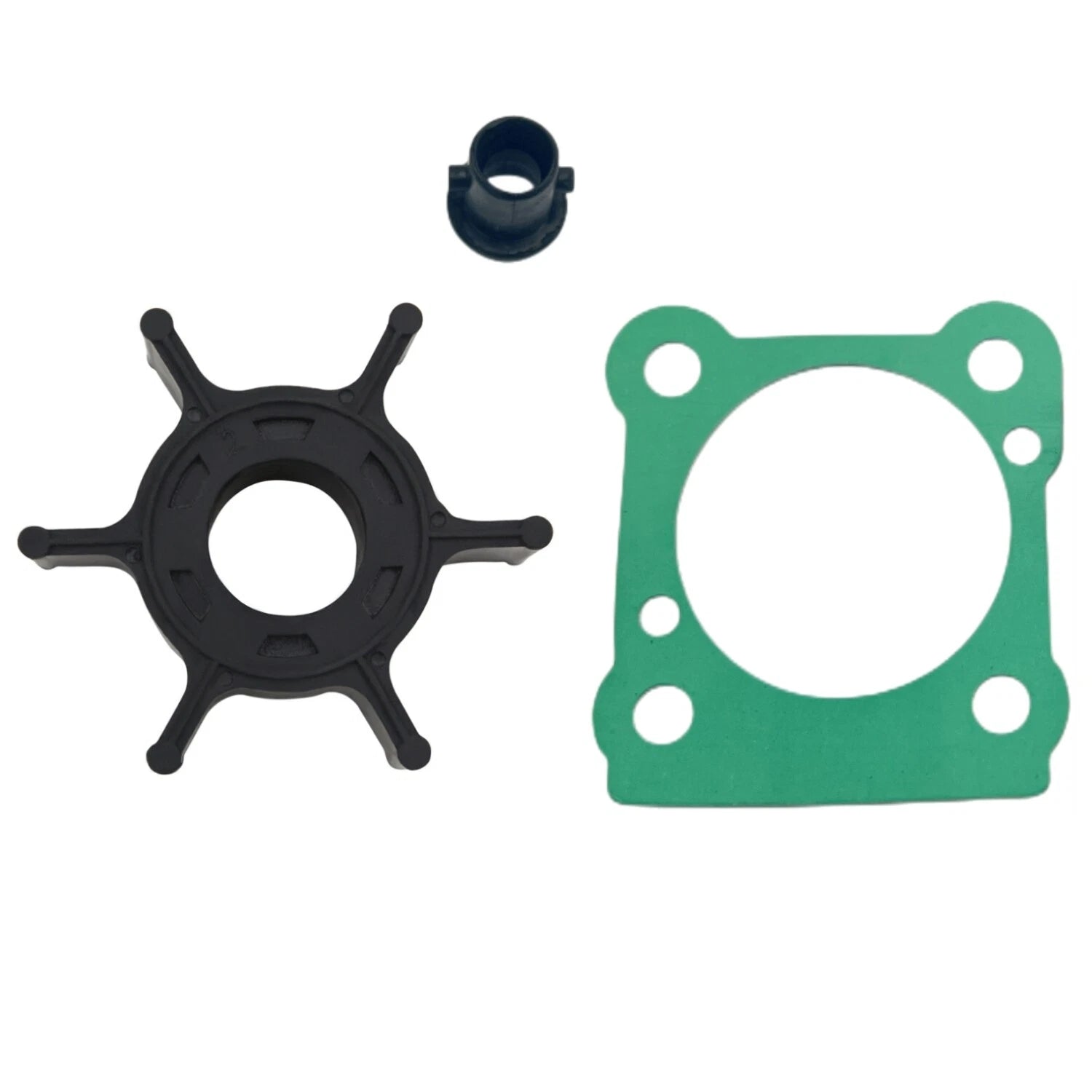 Water Pump Impeller with Gasket for Yamaha 2 Stroke 6HP 8HP (6G1)
