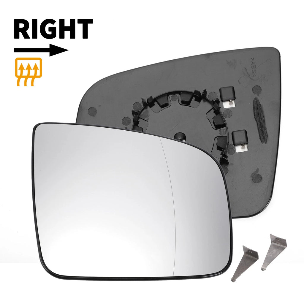 Right Side Mirror Glass with Back Heated for Mercedes Viano (2010–2020)