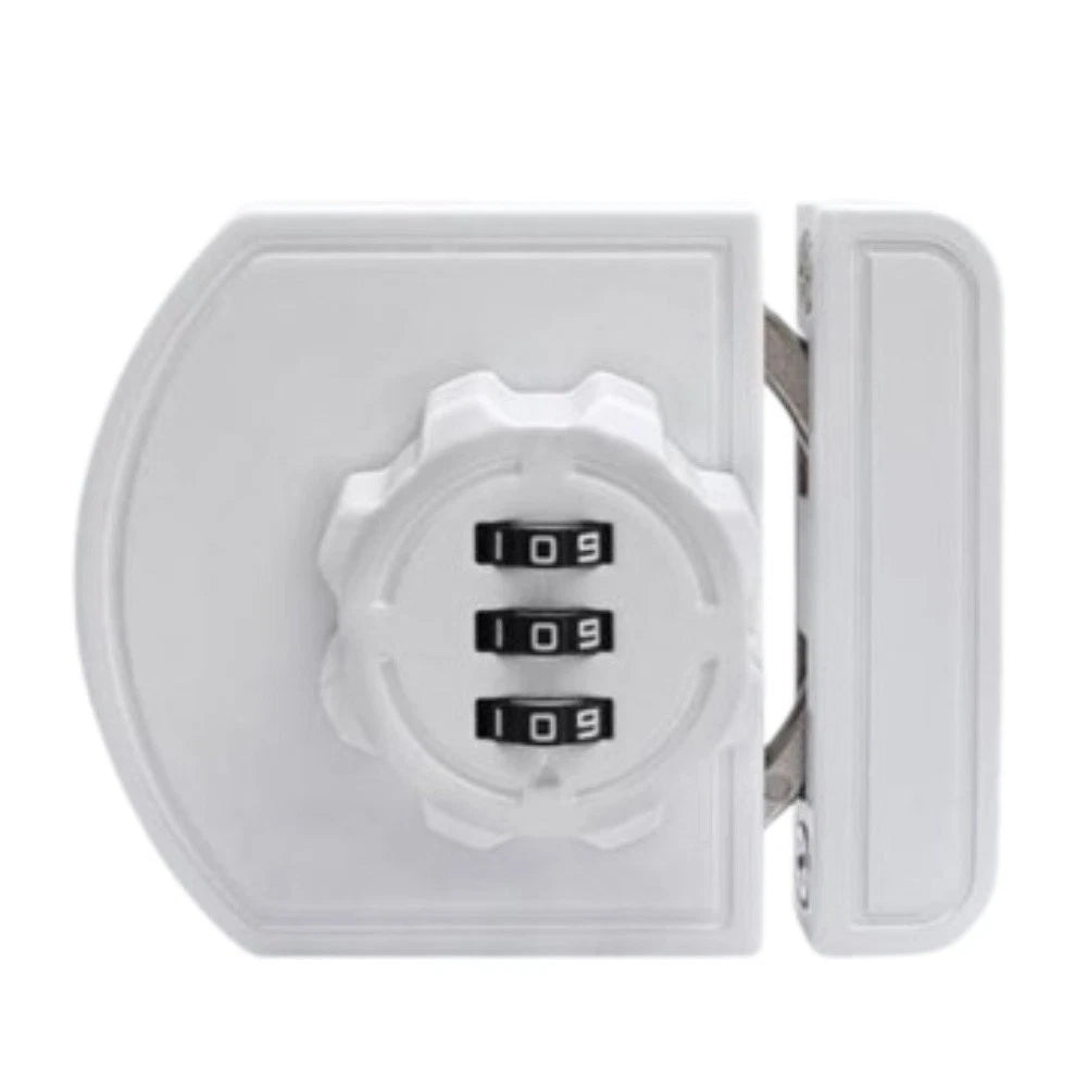 Sliding Door Lock for Drawer - Zinc Alloy Cabinet Latch