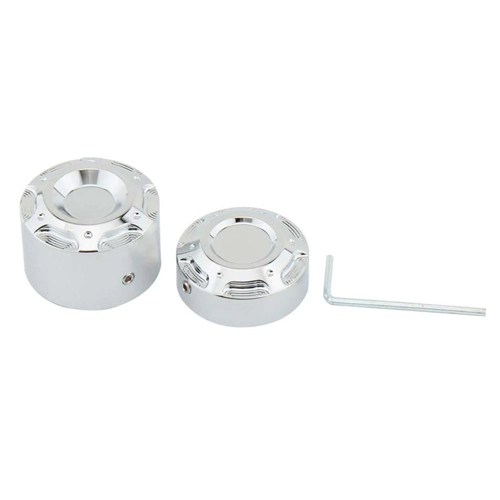 2X Frame Cap Nut Bolt Cover Chrome for Harley-Davidson X350