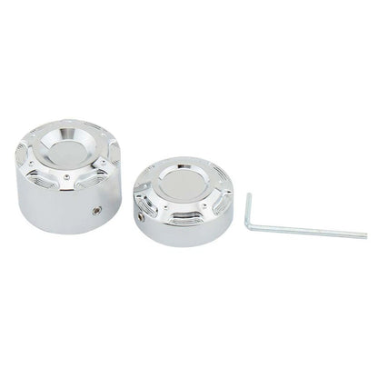 2X Frame Cap Nut Bolt Cover Chrome for Harley-Davidson X350