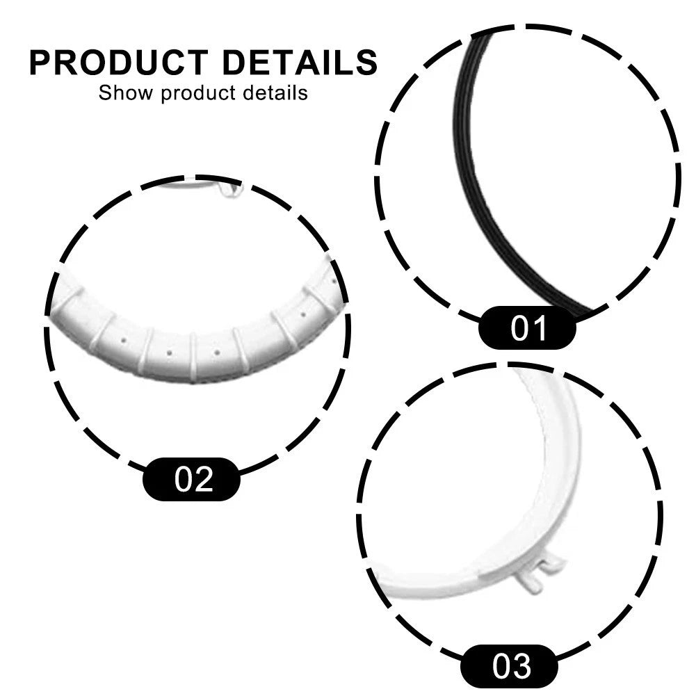 Fuel Pump Lock Seal Assembly for A4 A5 (2008–2016) Black White Set