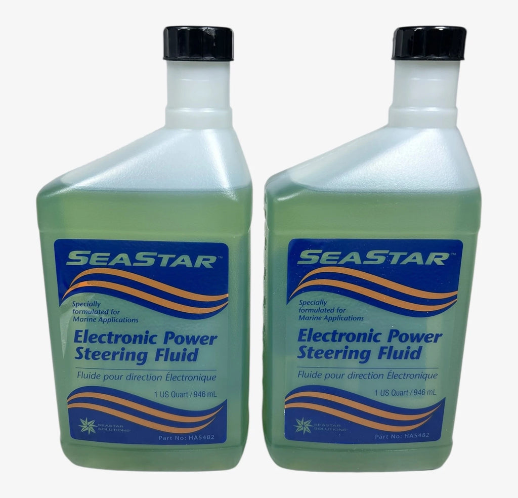 2X SeaStar Solutions HA5482 Electronic Power Steering Fluid 1 Quart