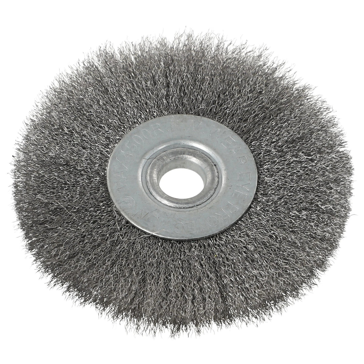 4.5In Wire Wheel Brush for Angle Grinder - Deburring & Rust Removal