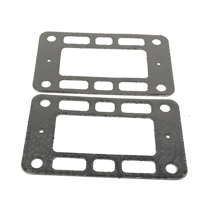 2X Exhaust Elbow Riser Gasket for Volvo Penta V6 V8 (4.3 5.0 5.7 8.1 L)