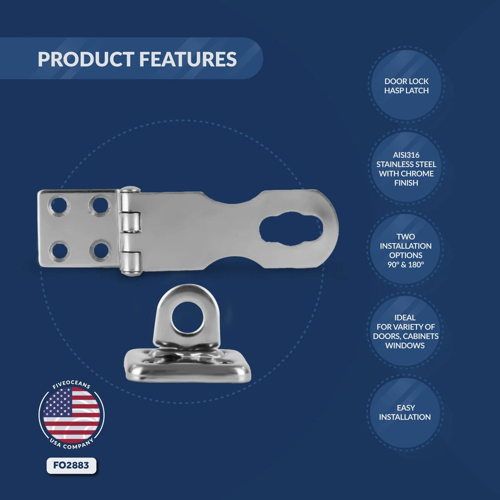 Swivel Hasp for Five Oceans Marine (FO2883)