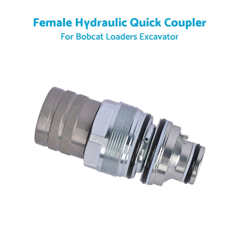 Hydraulic Female Flat Face Quick Coupler for Bobcat (6680018)