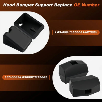 Hood Bumper Support for Peterbilt Kenworth (Manual Transmission Trucks)