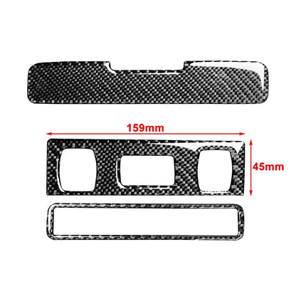 Carbon Fiber Hardtop Reading Light Panel Cover Kit for Audi TT 8N (2001–2006)