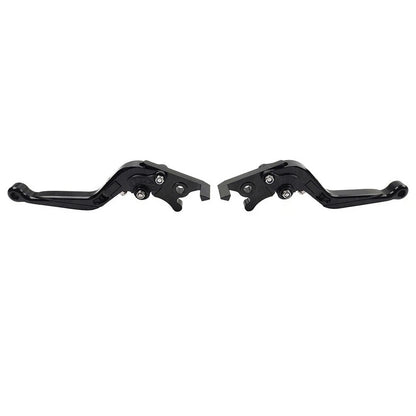 CNC Extendable Brake Clutch Levers For Yamaha YZF R1 2009-2014 Black