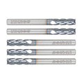 5x 3/16" Shank Diameter 4 Flute Carbide End Mill