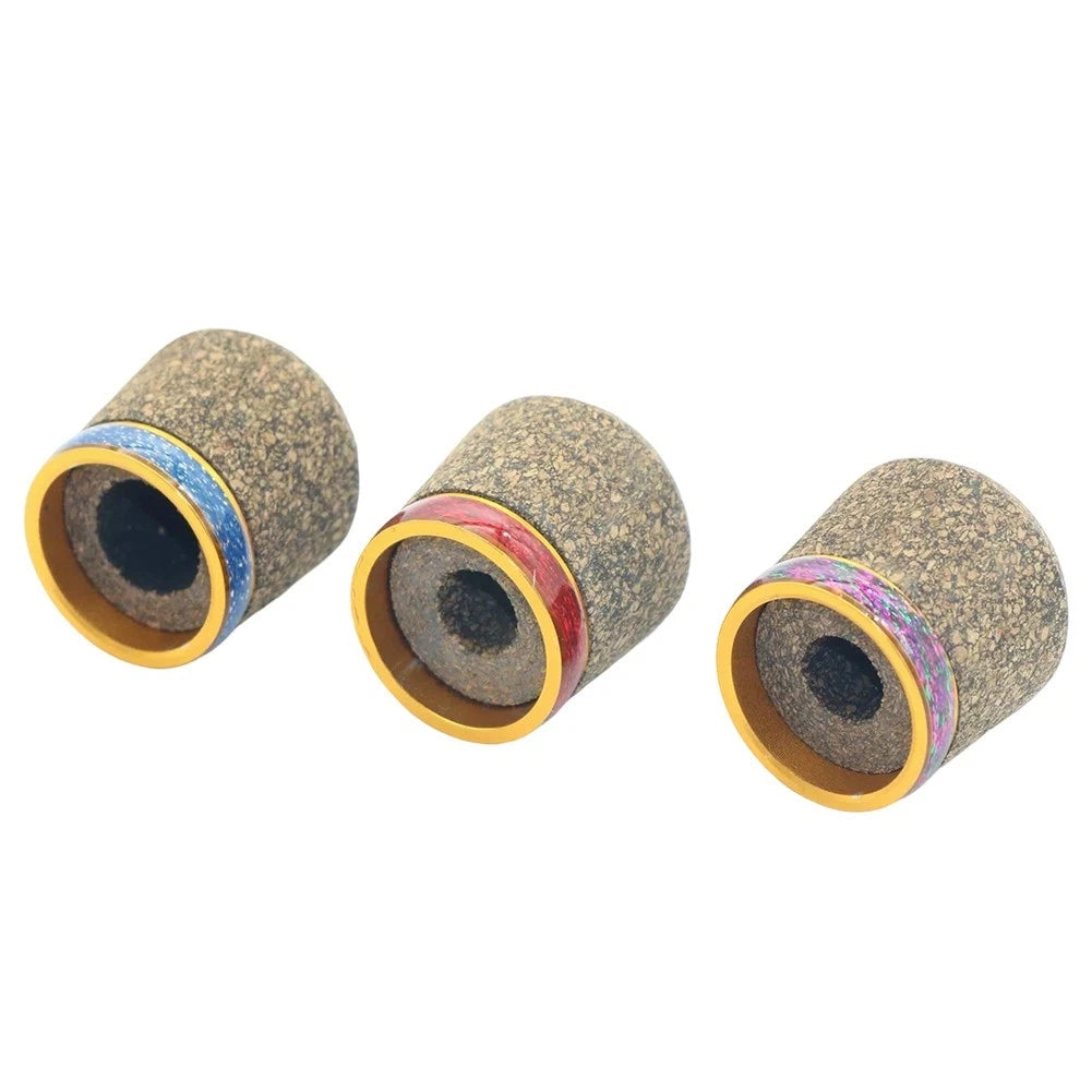 Tail Cap Set for Boat Raft Pole (Rubber Cork + Metal Ring)