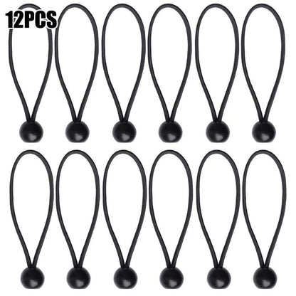 12PCS Shock Elastic Bouncy Rope for Household Use (15CM, 22mm Diameter)