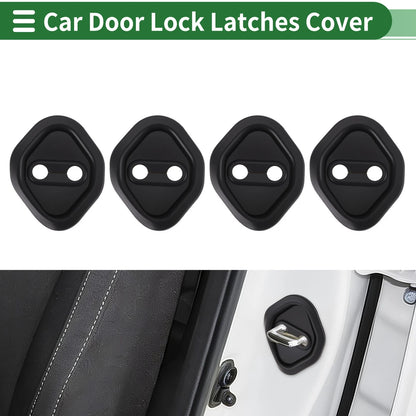 Car Door Lock Latch Cover Front Set for Honda Civic (2006–2025) Plastic