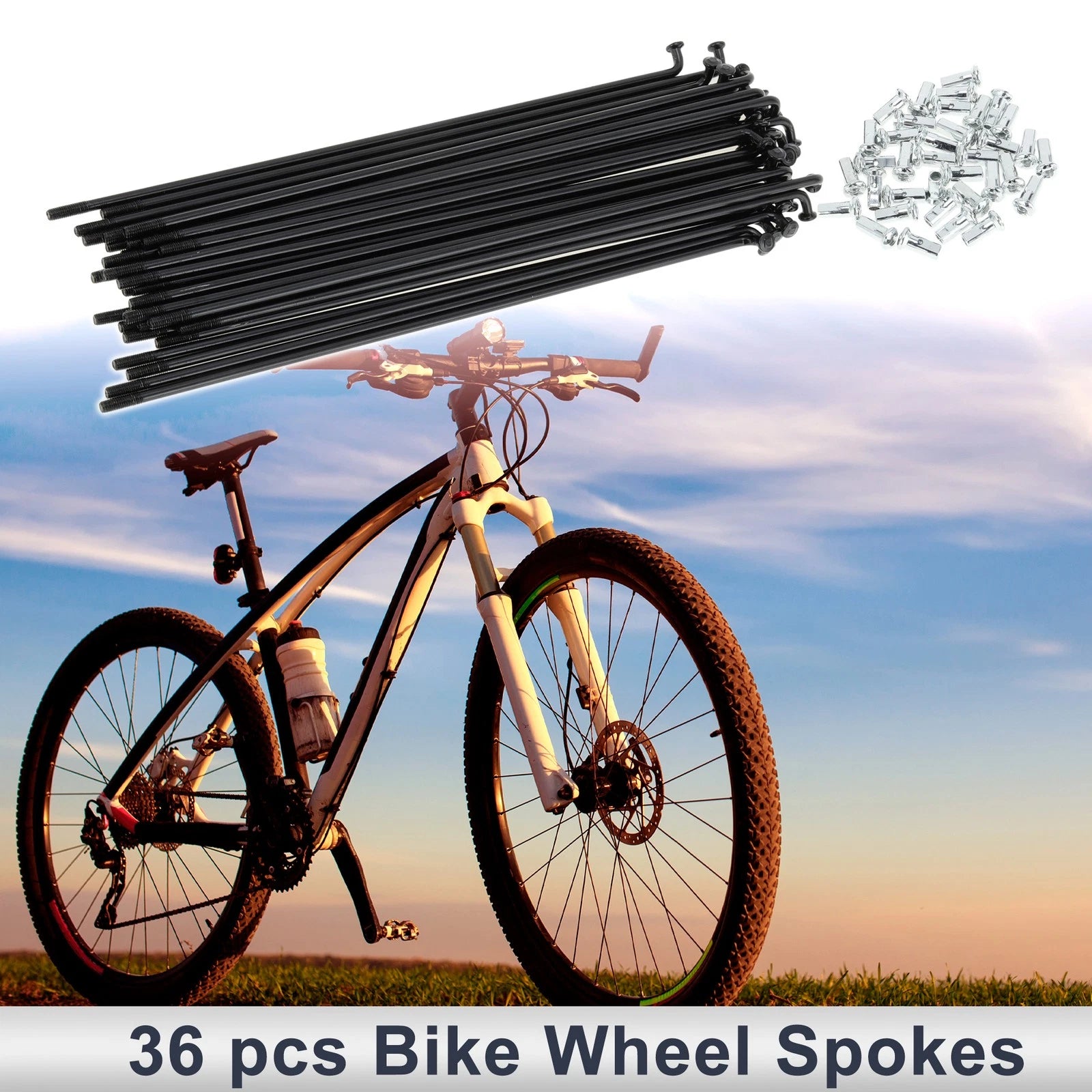 Bicycle Spokes Nipple Replacement Set 12G 167mm for Universal (2000–2000)