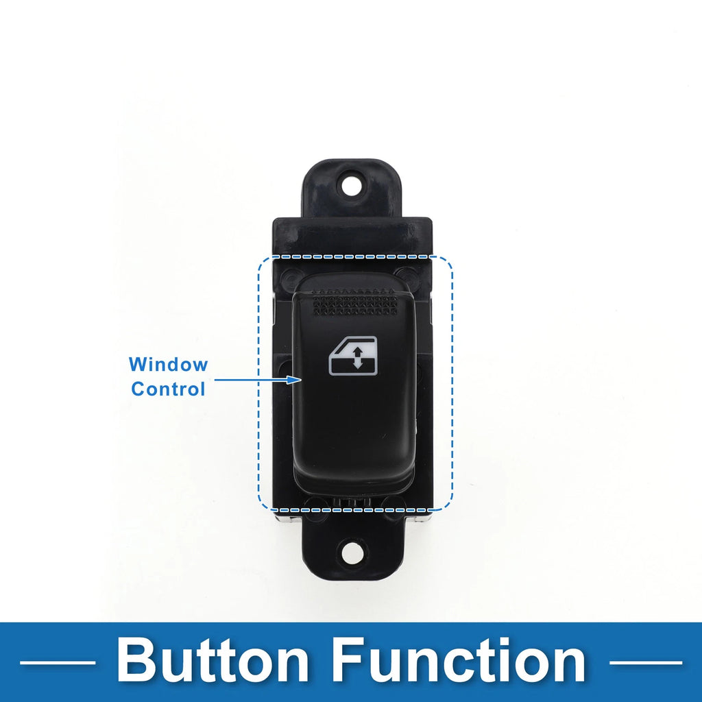 Rear Left Power Window Switch Replacement for Hyundai Sonata (2011–2014)