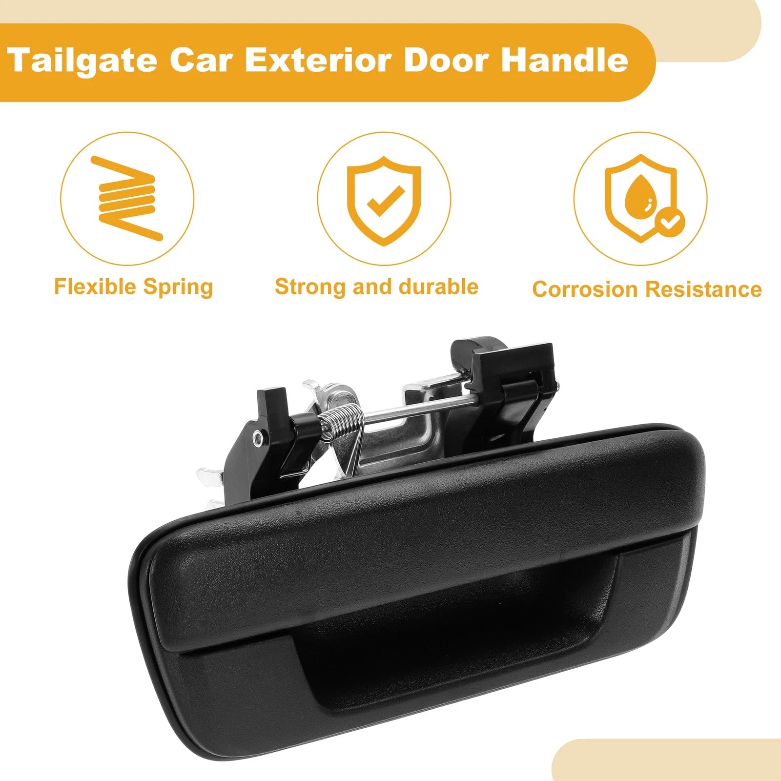 Tailgate Exterior Door Handle Replacement for Chevrolet Colorado (2004–2012)