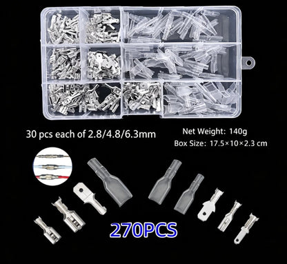 270pcs Terminal Block Kit for 22-14 AWG (No Specific Years)