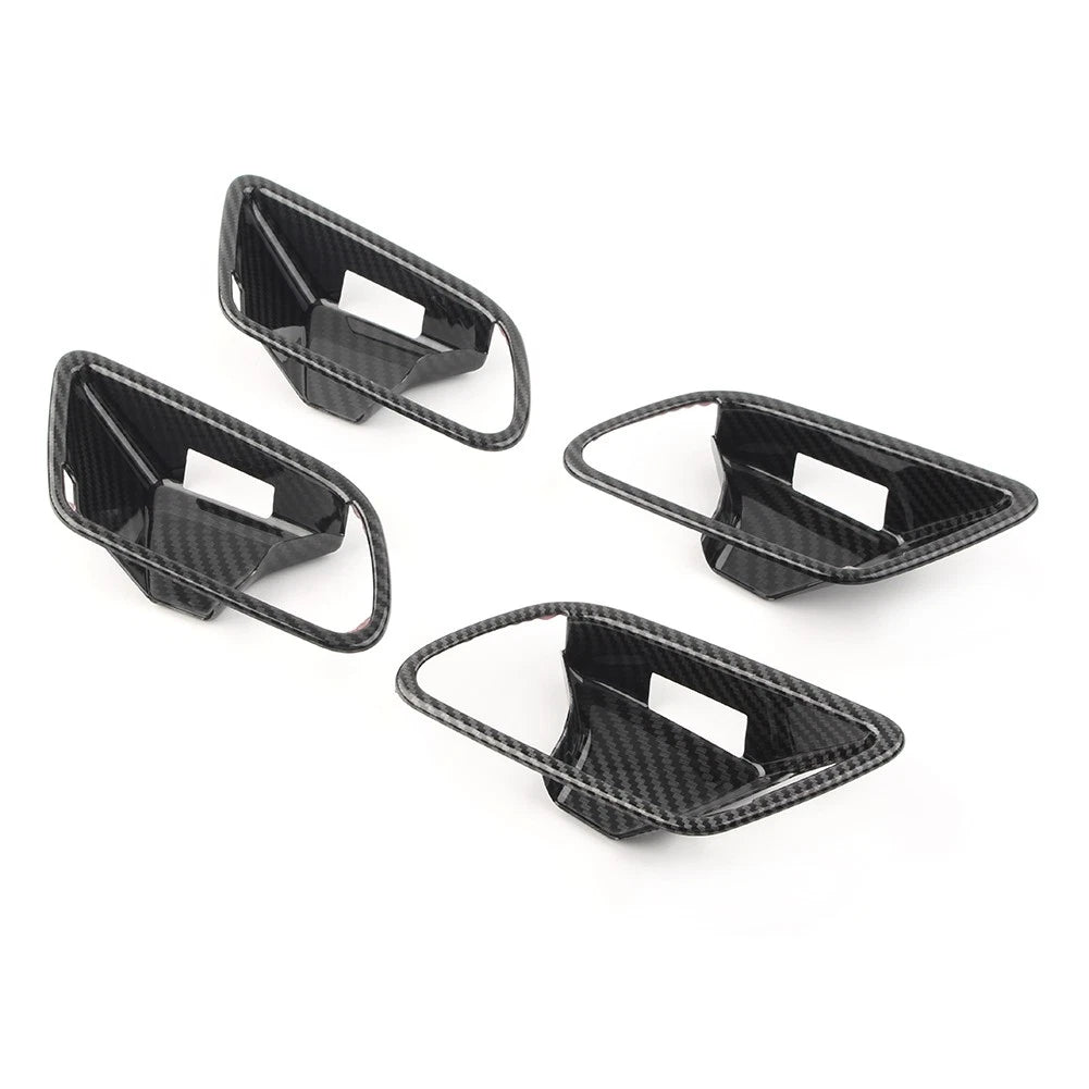 Inner Handle Bowl Covers for Mercedes-Benz A-Class W177 (LHD, Carbon Fiber)