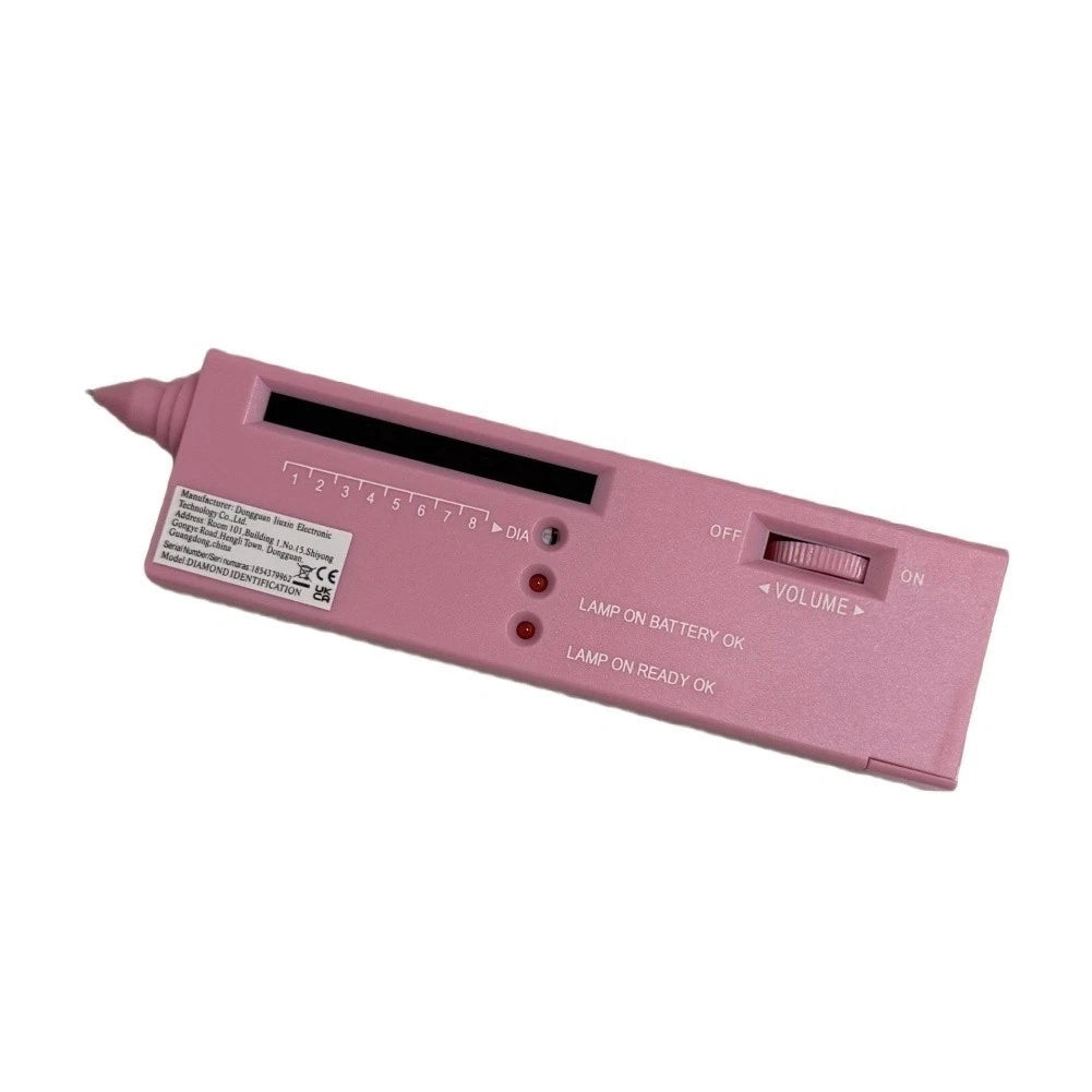 LED Electronic Tester for Metal Hardness with Audio & Light Indicators
