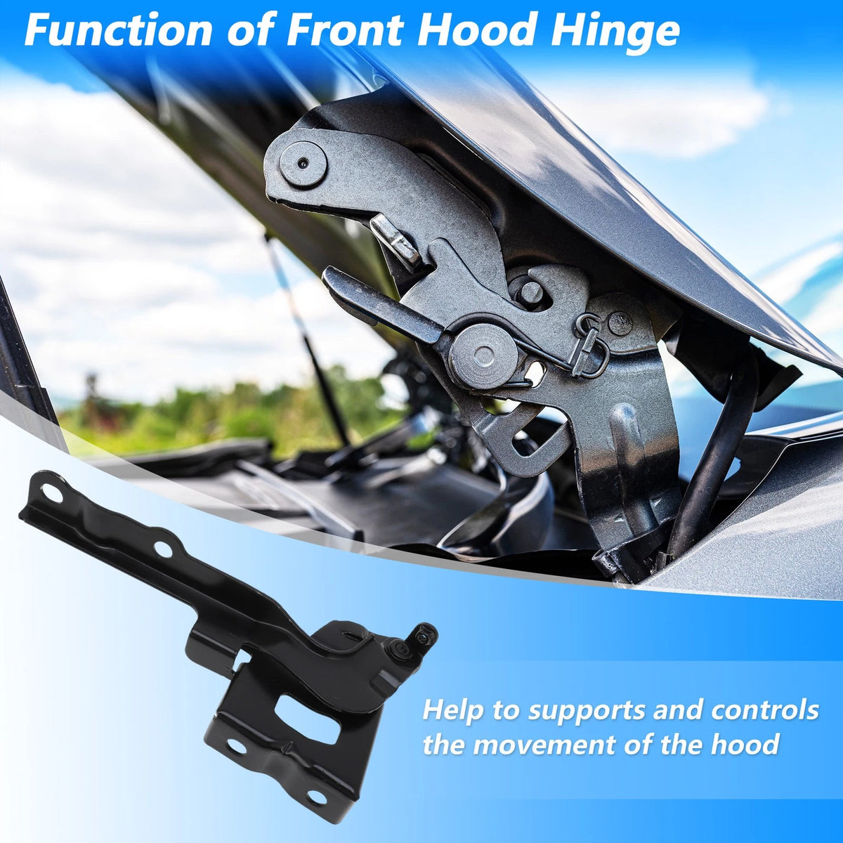 Front Hood Hinge Replacement for Hyundai Tucson (2010–2015) Left Right