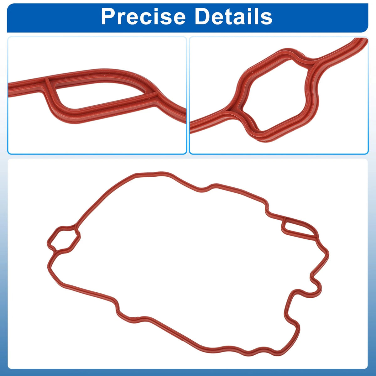 Intake Manifold Plenum Gasket for Chevrolet Astro, C1500, GMC Safari (1995–2005)