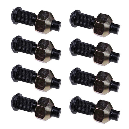 Set of 4 Wheel Nuts and Studs for Bobcat Loaders (6564669, 6709170)