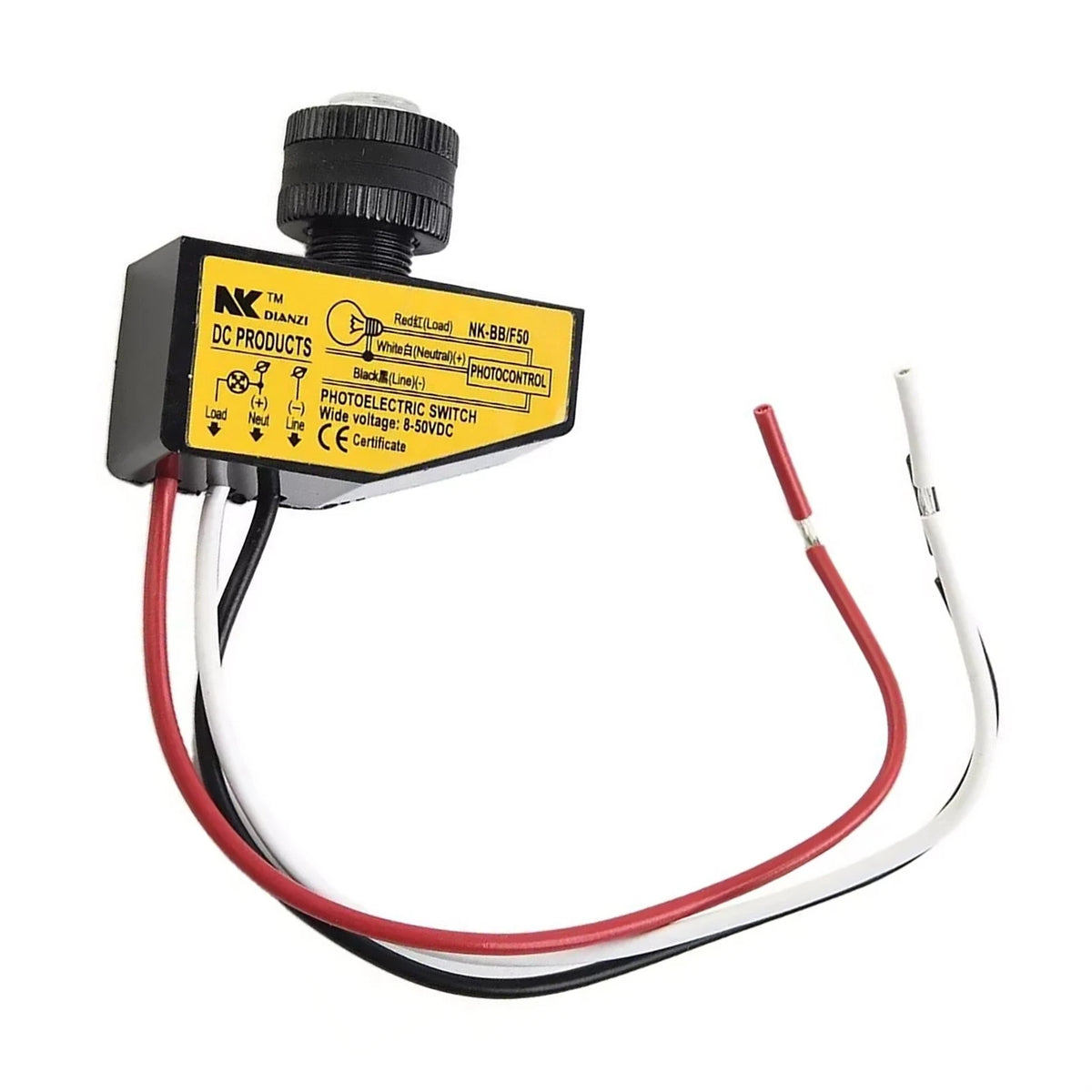 Automatic Light Sensor Control Switch for (DC 8V-50V)