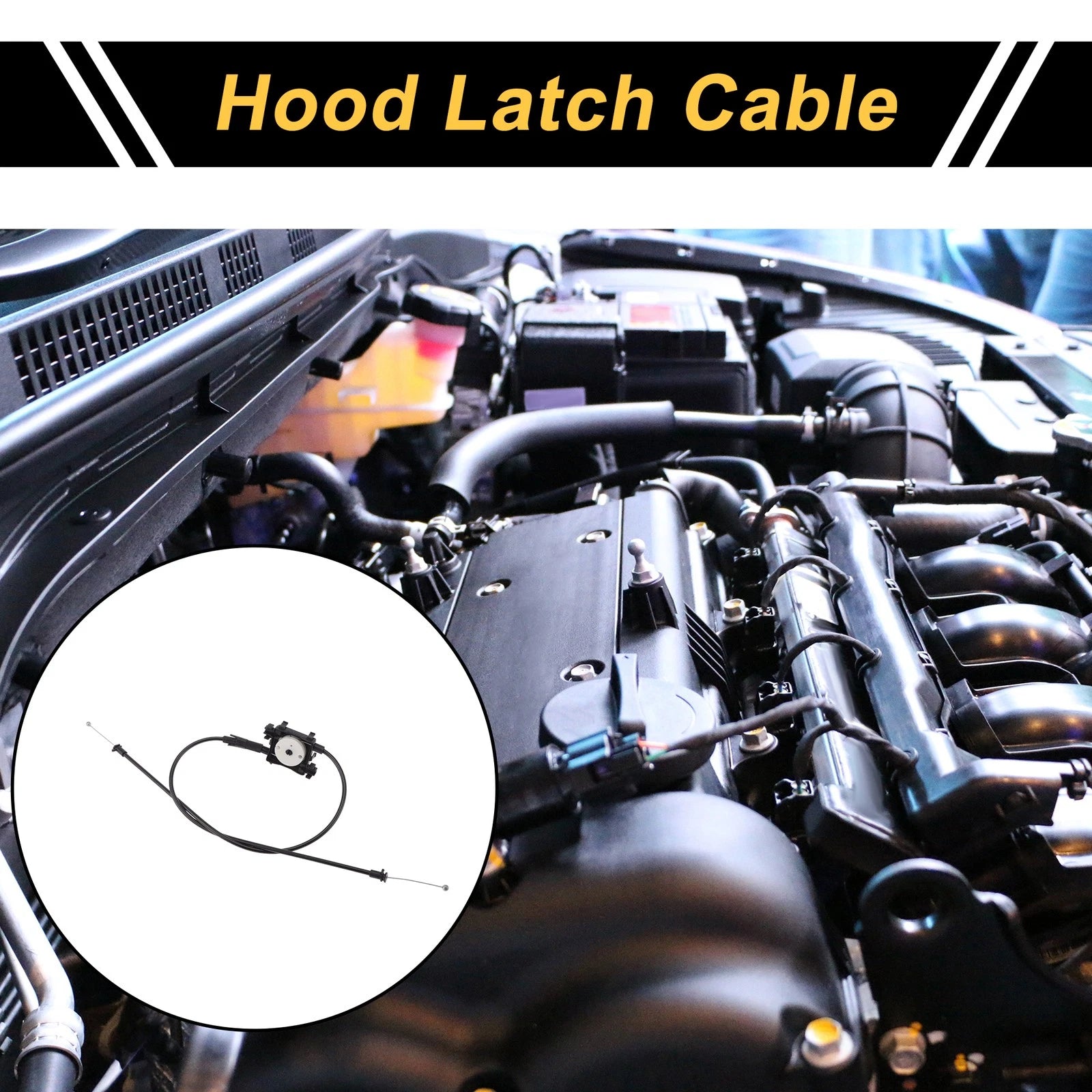 Hood Latch Release Cable for Audi A8 A8L S8 (2019–2023)
