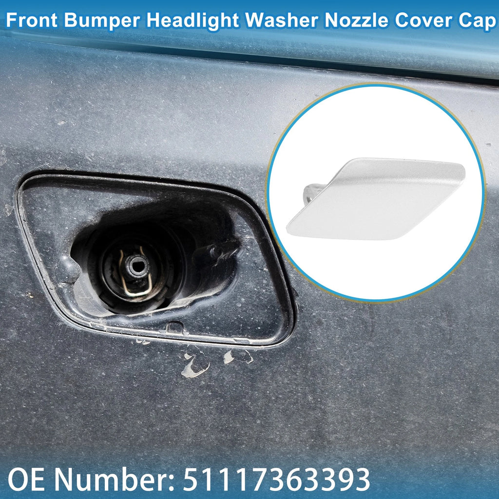 Washer Nozzle Cover Cap Front Left Replacement for BMW 428i (2014–2016)