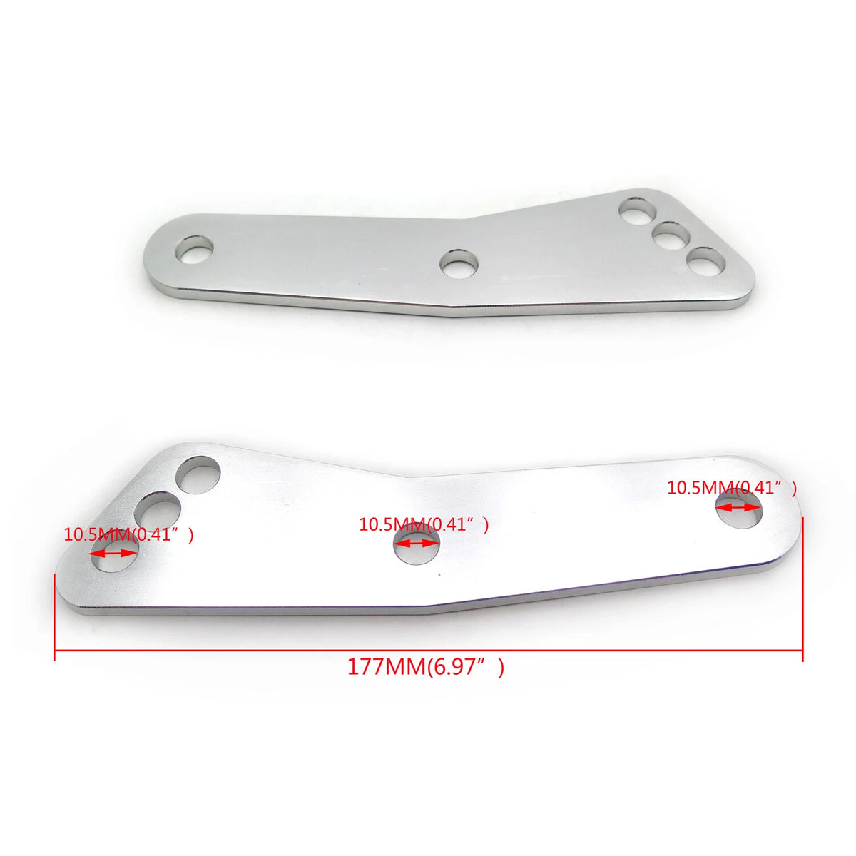 Silver Lowering Links for Honda CBR 600 F4 F4i (1999–2006)