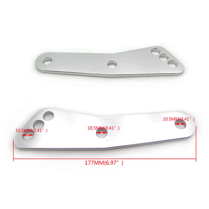 Silver Lowering Links for Honda CBR 600 F4 F4i (1999–2006)