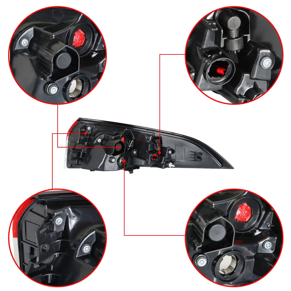 Outer Tail Light Lamp Assembly for Toyota Corolla (2020–2021) Halogen Driver Side