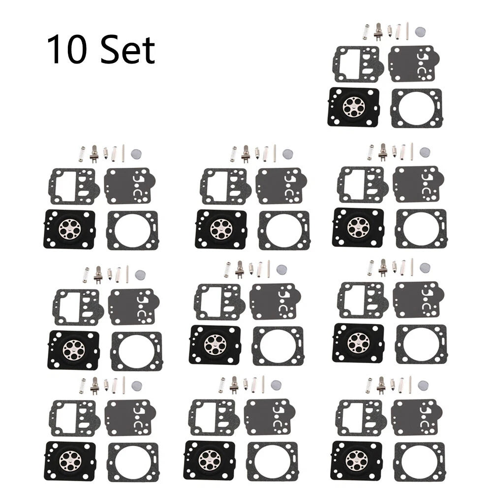Set of 10 Carb Repair Kits for Husqvarna 235 236 240 435 (Zama RB-149)