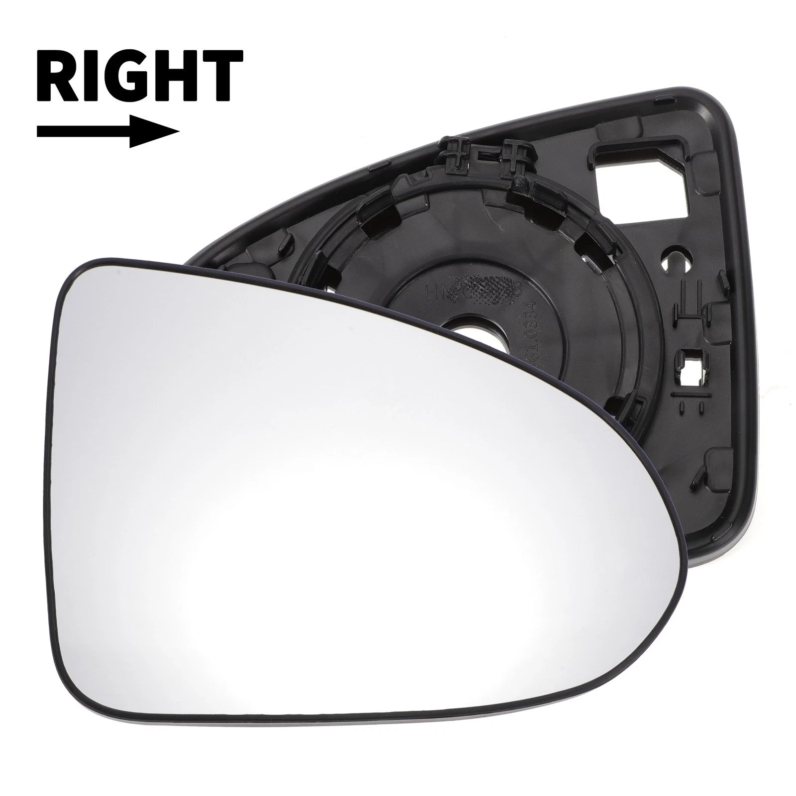 Right Side Mirror Glass Non-Heated Replacement for Hyundai Sonata (2020–2022)