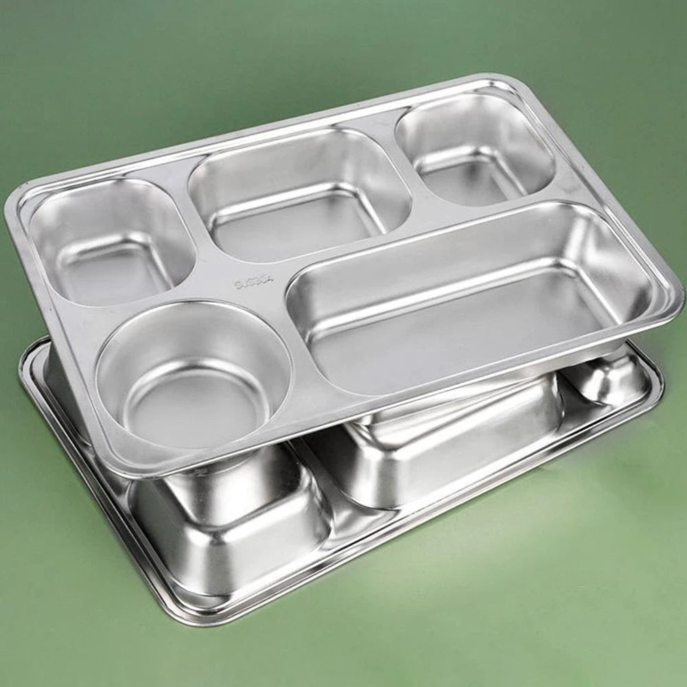 Set of 4 Divider Plates for Mess Hall Dinner Tray