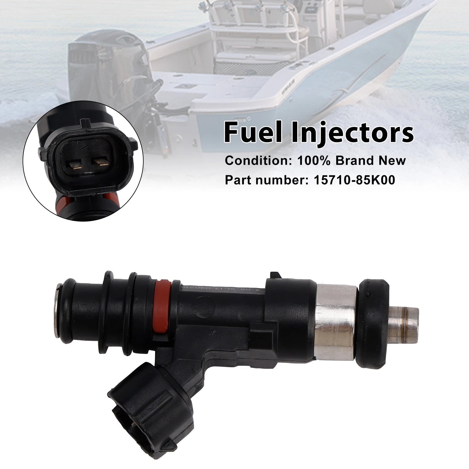 Fuel Injectors for Suzuki DF40A DF50A DF60A (15710-85K00)