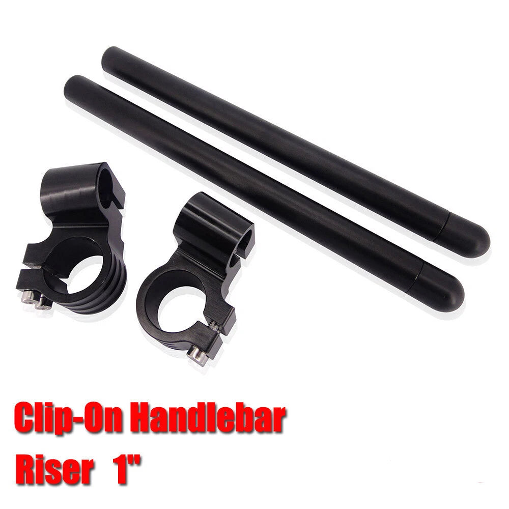 CNC Billet 1" Raised Clip-On Handlebars for Ducati 916/996/998 (1994–2002)
