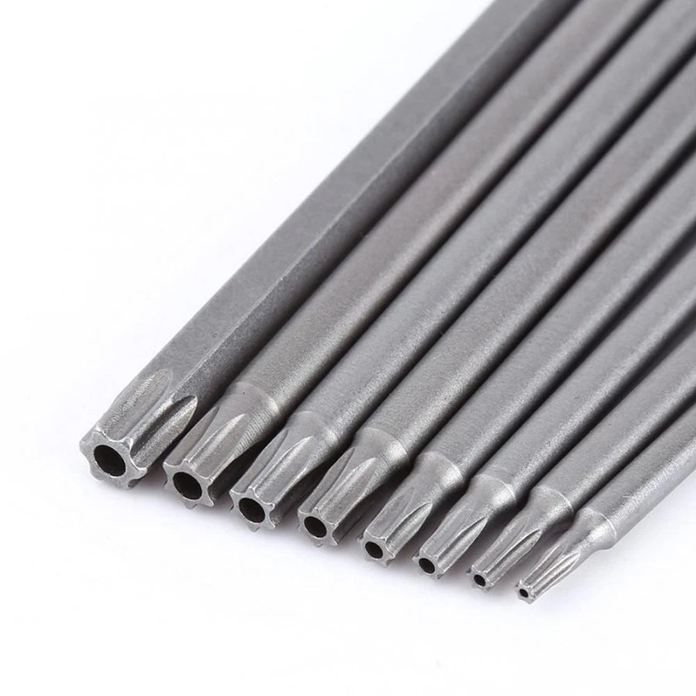Torx Screwdriver Bit Set for AU Models (Extra Long, Magnetic Head)